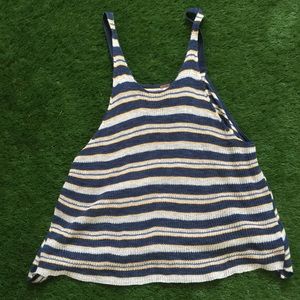 Free people Knit Tank Top Beach Coverup